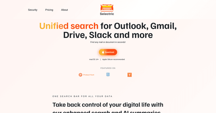 Selectric featured image