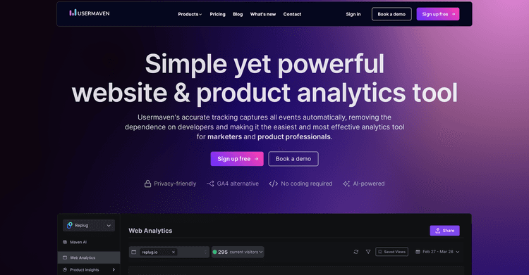 Usermaven featured image