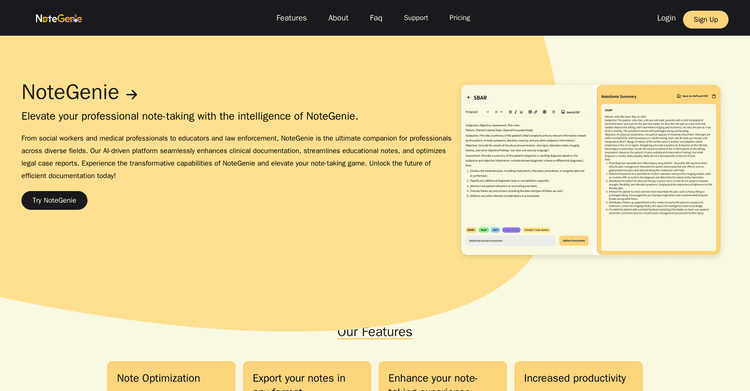 NoteGenie featured image