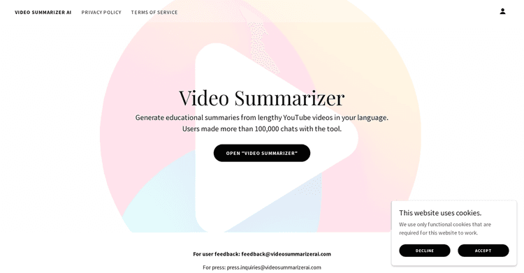 Video Summarizer AI featured image