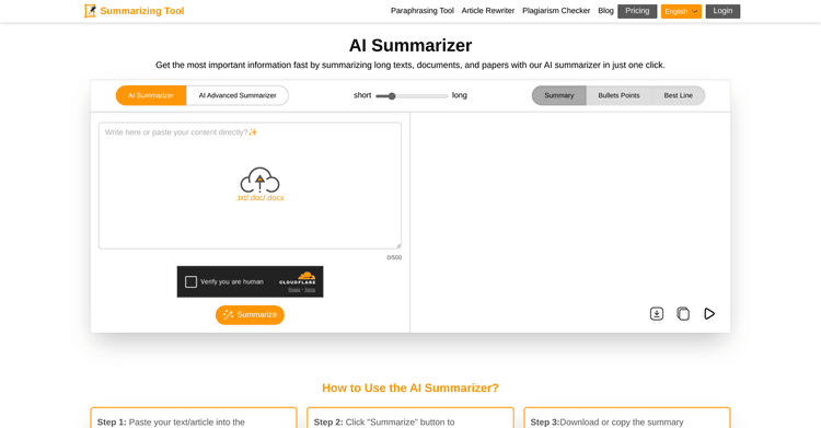Summarizing Tool.io featured image