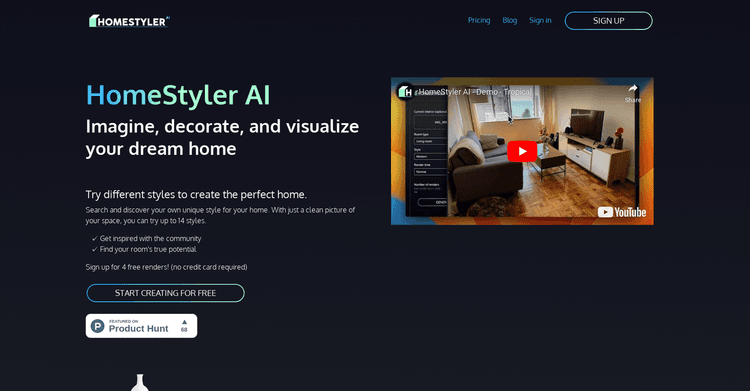 HomestylerAI featured image