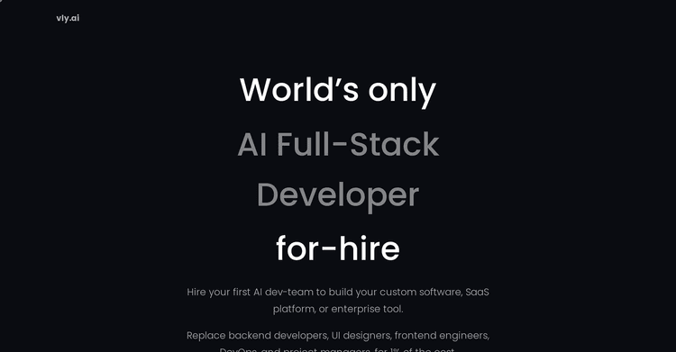 Vly AI featured image
