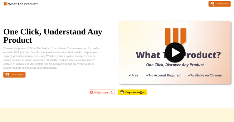 What The Product featured image