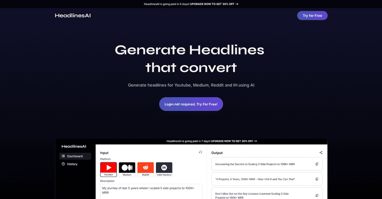 HeadlinesAI featured image