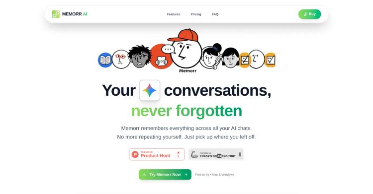 Memorr.AI featured image