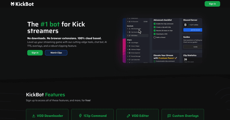 KickBot featured image