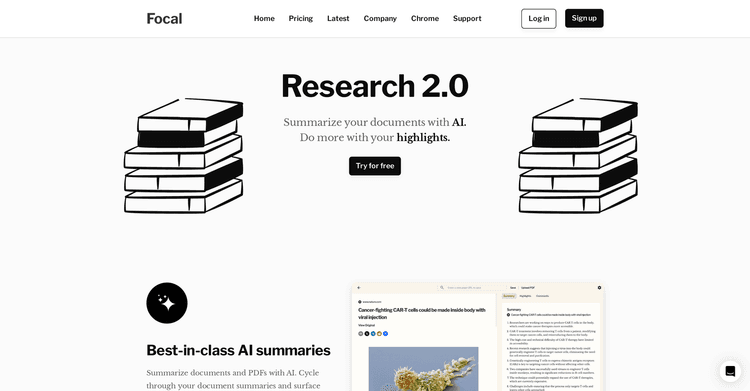 Focal featured image