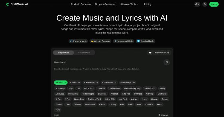 CraftMusic AI featured image