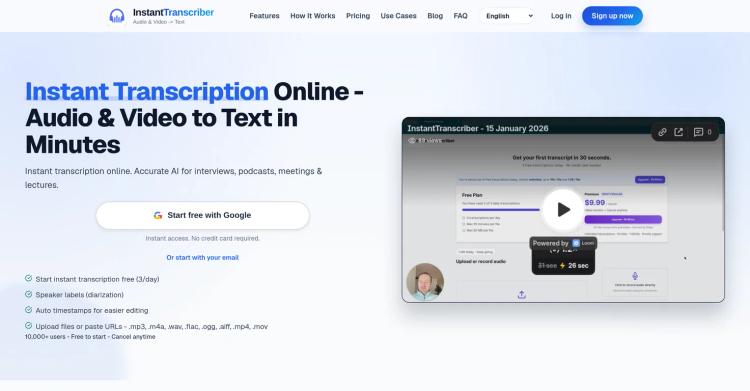 InstantTranscriber featured image