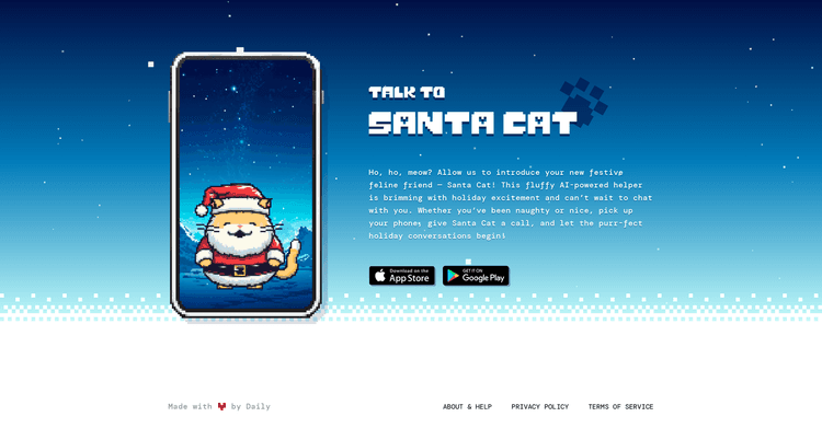 Talk to Santa Cat featured image