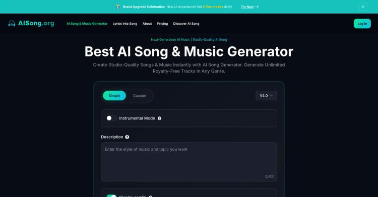 AI Song.org featured image