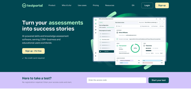 Testportal featured image