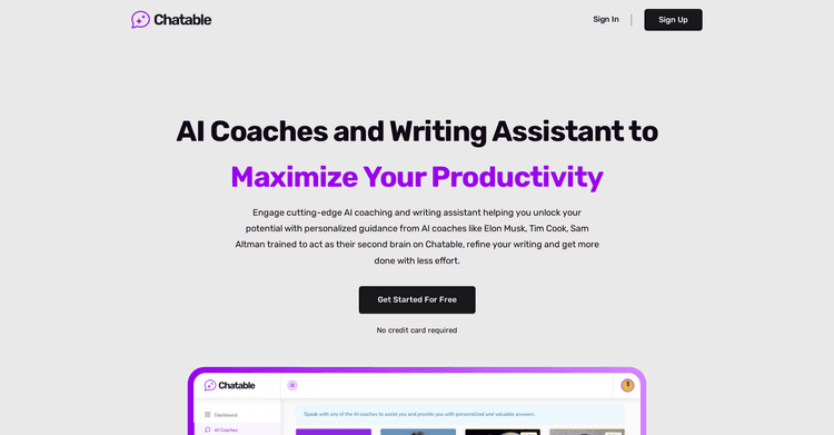 Chatable featured image