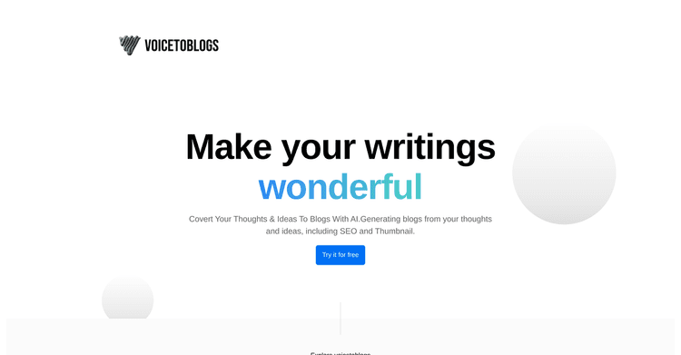 voicetoblogs featured image
