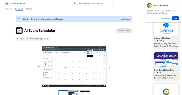 AI Event Scheduler featured image