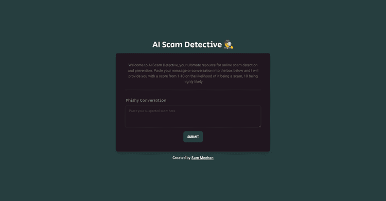 AI Scam Detective featured image