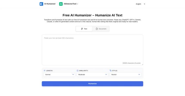 AI Humanizer Tool featured image