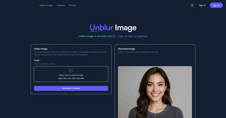 Unblur Img AI featured image