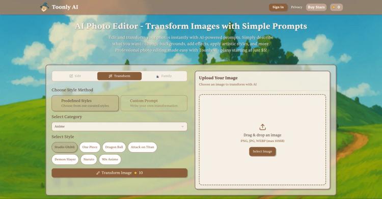 Toonly AI featured image Toonly AI featured image