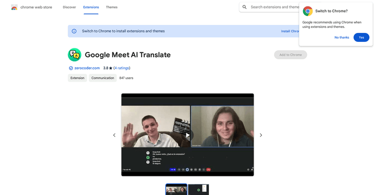 Google Meet AI Translate featured image Google Meet AI Translate featured image