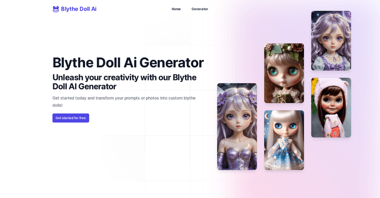 Blythe Doll AI Generator featured image Blythe Doll AI Generator featured image