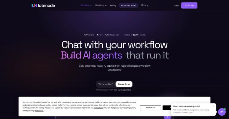 AI Agent Builder by Latenode featured image AI Agent Builder by Latenode featured image