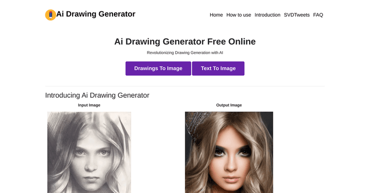 AI Drawing Generator featured image AI Drawing Generator featured image