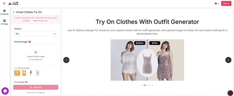 AI Outfit Generator | AILabTools featured image AI Outfit Generator | AILabTools featured image