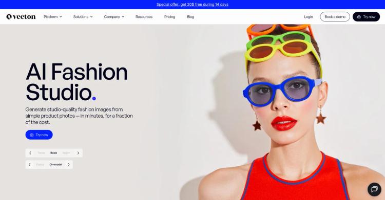 Veeton - AI Fashion Studio featured image Veeton - AI Fashion Studio featured image