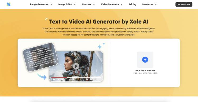 Xole AI | Text to Video featured image Xole AI | Text to Video featured image