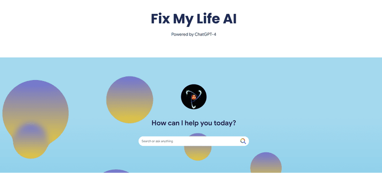 Fix My Life AI featured image Fix My Life AI featured image