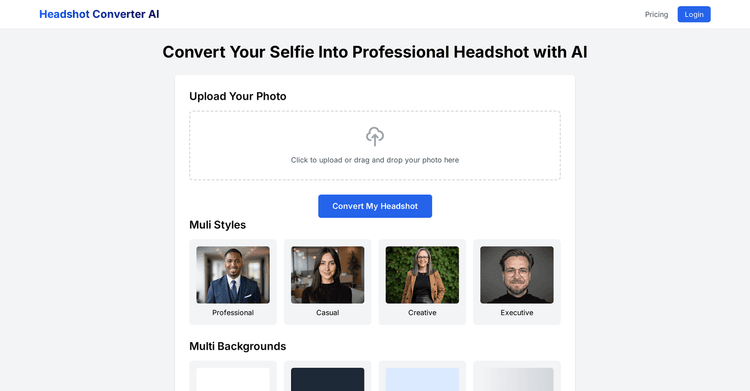 Headshot Converter AI featured image Headshot Converter AI featured image