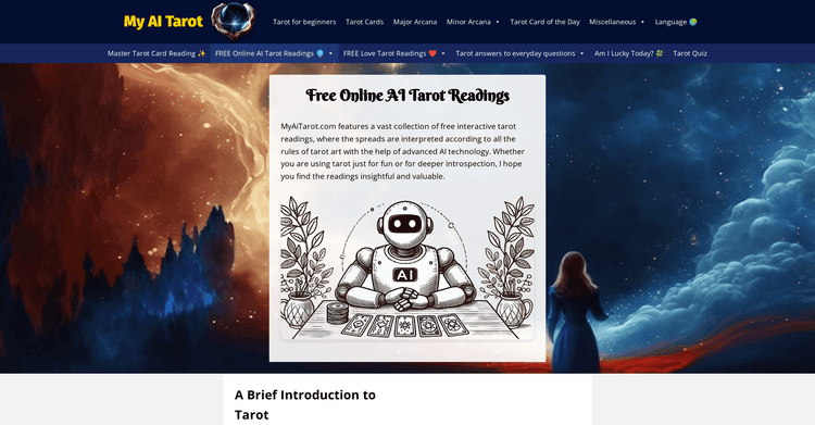 My AI Tarot - Free Tarot Card Readings featured image My AI Tarot - Free Tarot Card Readings featured image