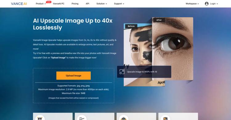 VanceAI Image Upscaler featured image VanceAI Image Upscaler featured image