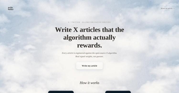 write better X articles featured image write better X articles featured image