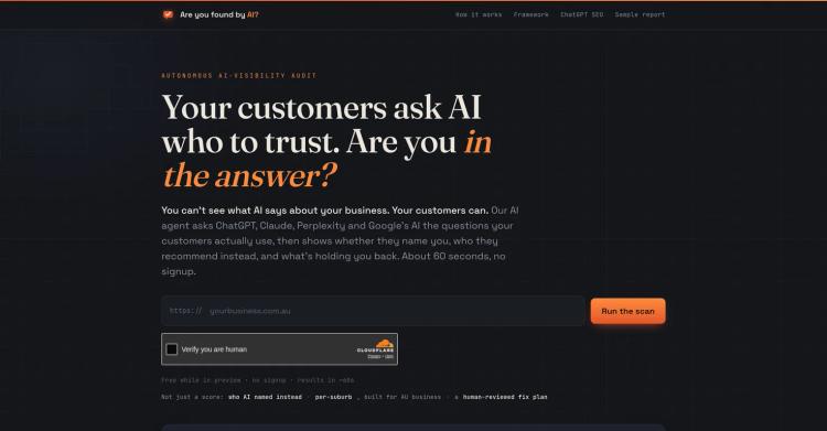 Are you found by AI? featured image Are you found by AI? featured image