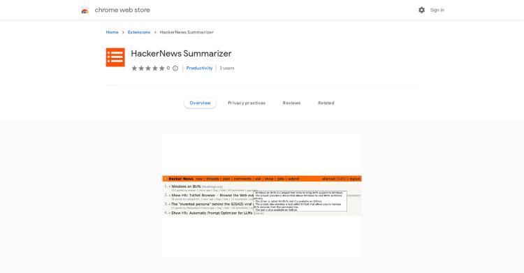 HackerNews Summarizer featured image HackerNews Summarizer featured image