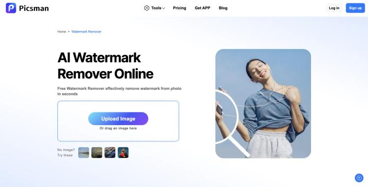 AI Watermark Remover | Picsman AI featured image AI Watermark Remover | Picsman AI featured image