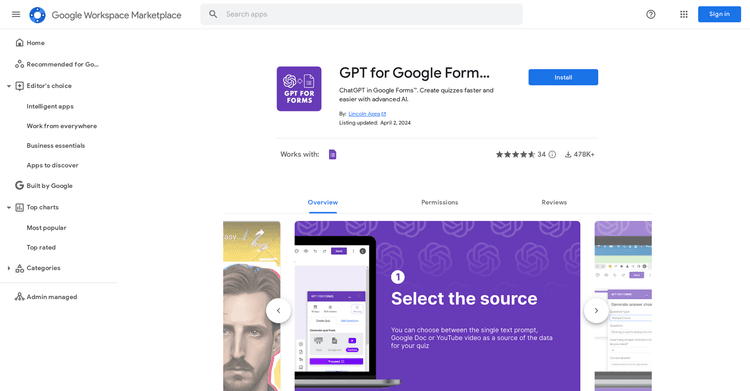 GPT for Google Forms featured image GPT for Google Forms featured image