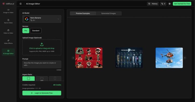 VidFlux AI Image Editor featured image VidFlux AI Image Editor featured image