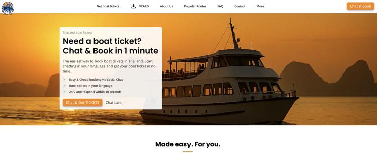 Thailand Boat Tickets featured image Thailand Boat Tickets featured image