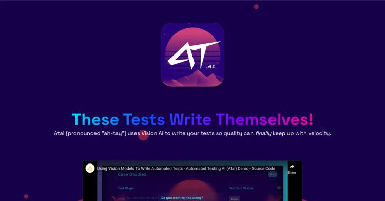 Atai - Automated Testing AI featured image Atai - Automated Testing AI featured image