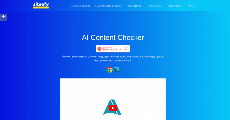 Siteefy content checker featured image Siteefy content checker featured image