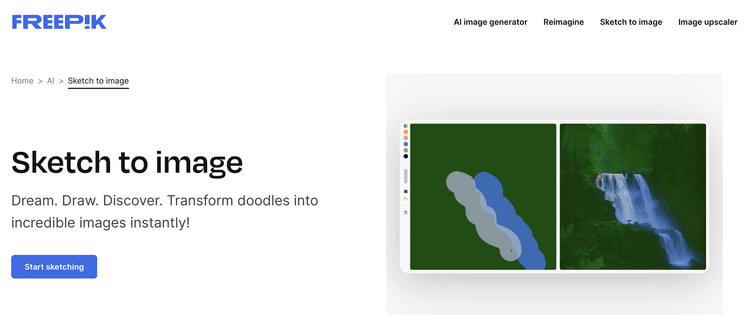 Freepik Sketch to Image featured image Freepik Sketch to Image featured image