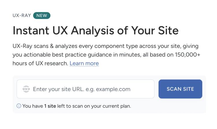 UX-Ray 1.0 by Baymard featured image UX-Ray 1.0 by Baymard featured image