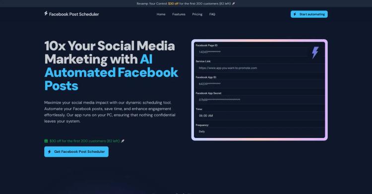 Facebook Post Scheduler featured image Facebook Post Scheduler featured image