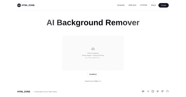 AI Background Remover by HTML Zone featured image AI Background Remover by HTML Zone featured image