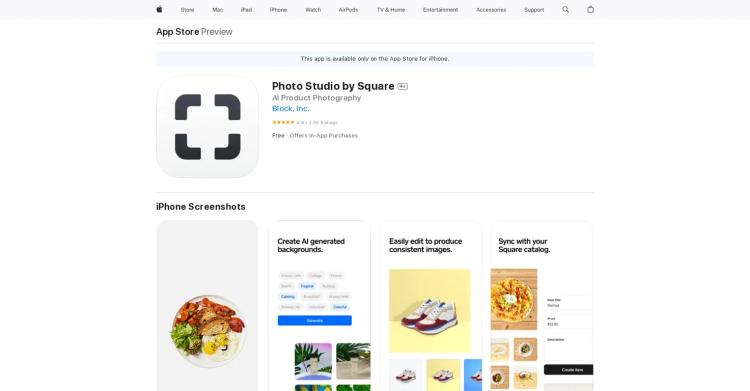 Photo Studio by Square featured image Photo Studio by Square featured image