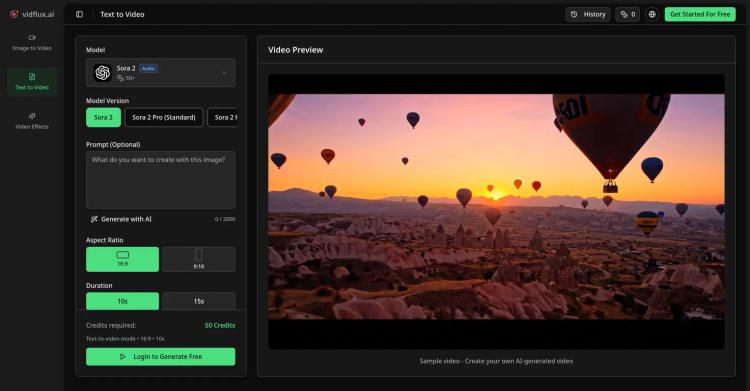 VidFlux AI | Text to Video featured image VidFlux AI | Text to Video featured image